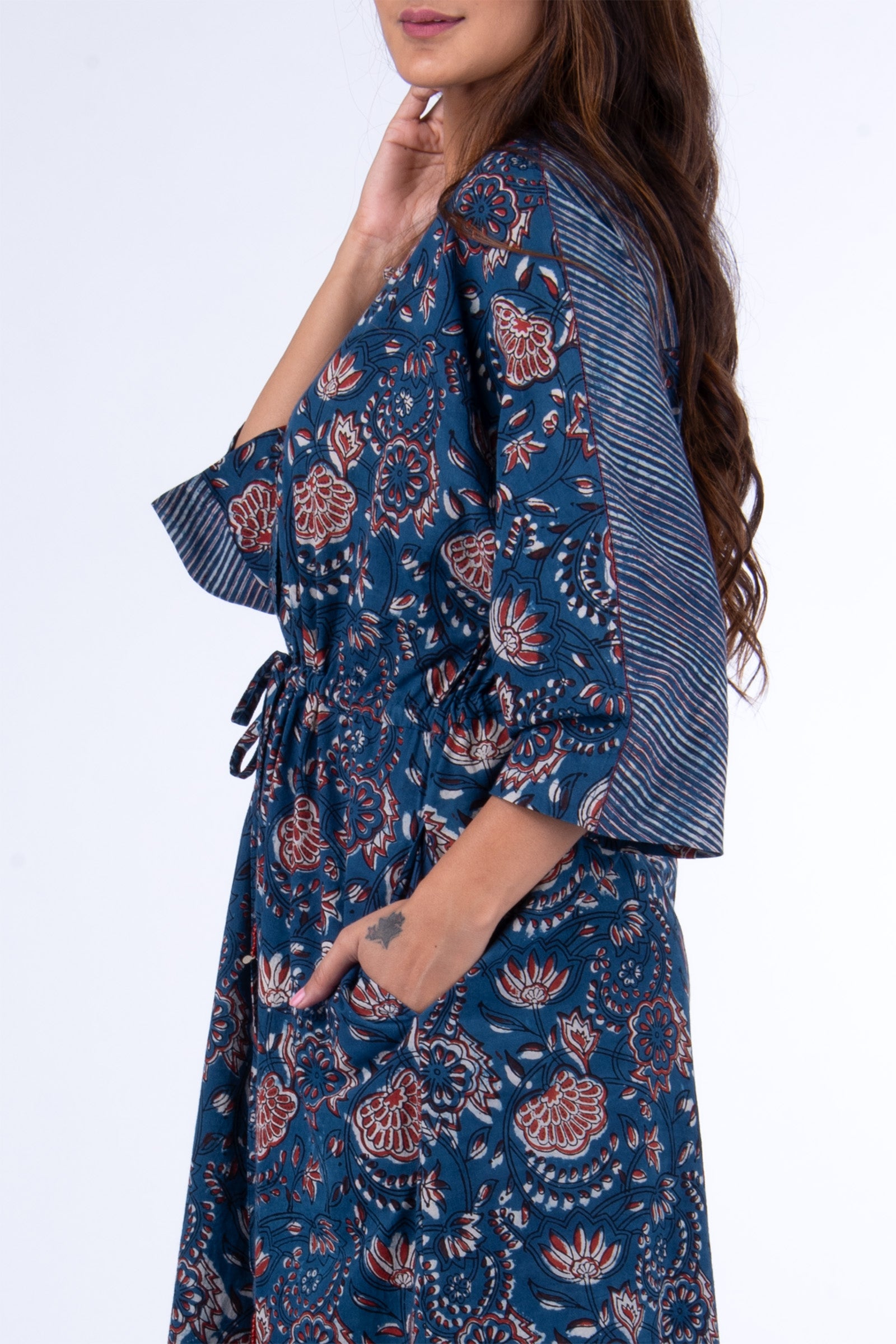 Miko Kaftan Indigo
